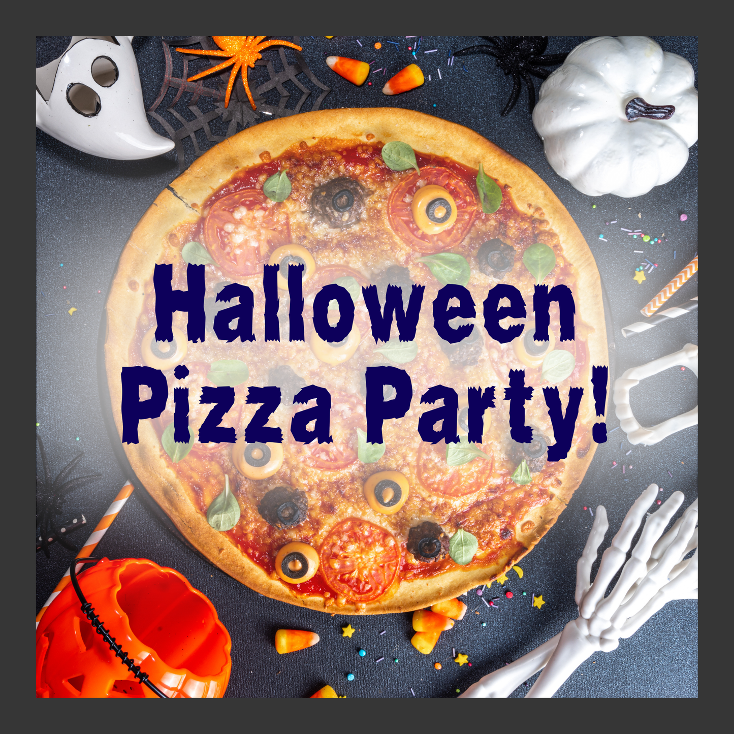 Recipes 4 Learning After Dark - Halloween Pizza Party