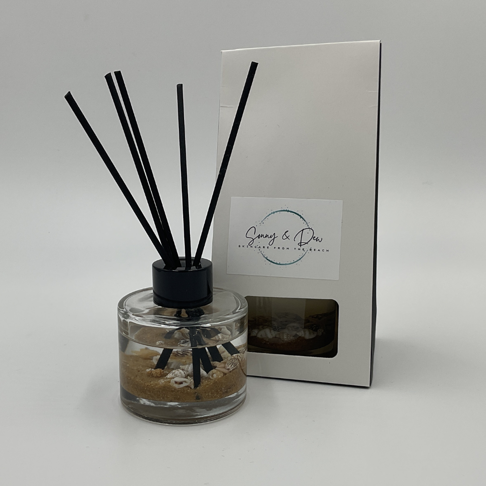 Sonny & Dew Scented Reed Diffuser - Lemon Beach Grass