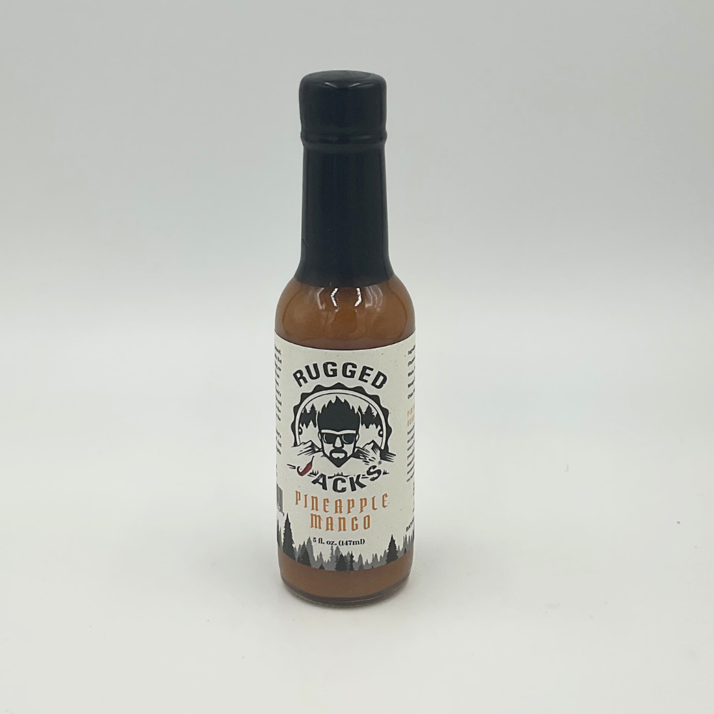 Rugged Jack's Hot Sauce - Pineapple Mango