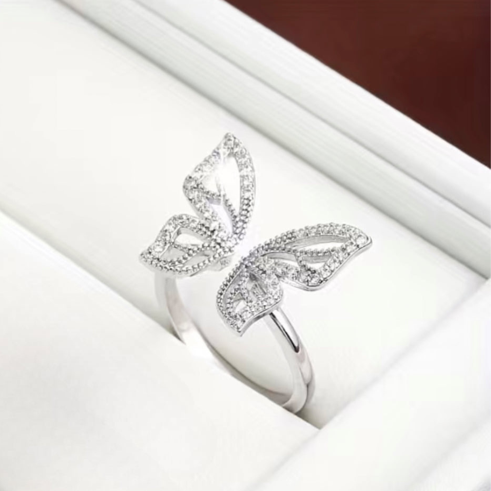 Jova NYC - Butterfly Ring (Silver)