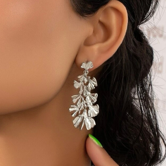 Jova NYC - Cascade Earrings (Silver)