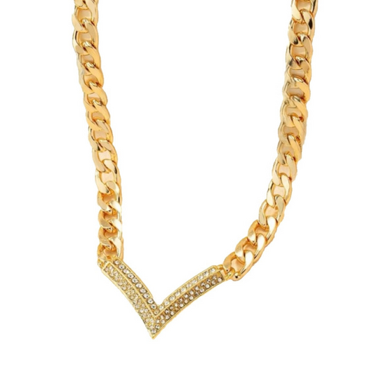 Jova NYC - Chevron Link Necklace