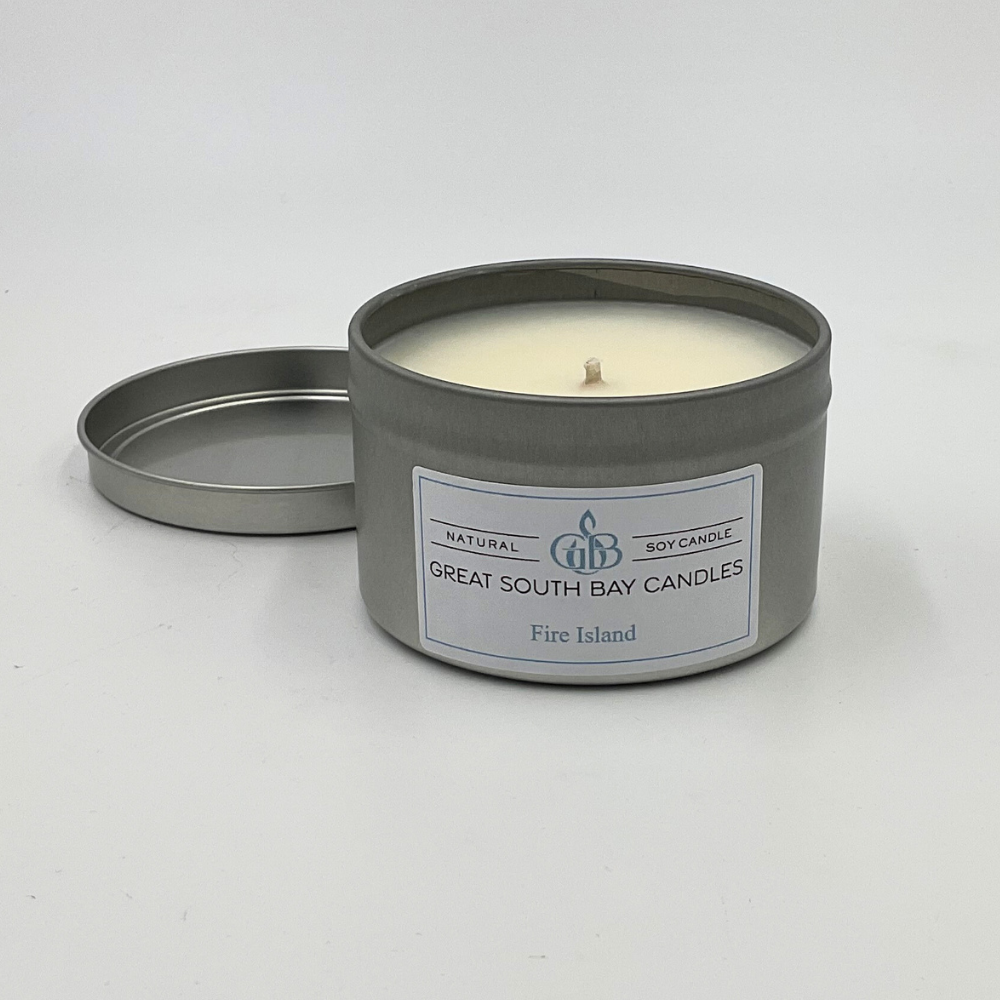 Great South Bay Candle Company Travel Tin - FIRE ISLAND