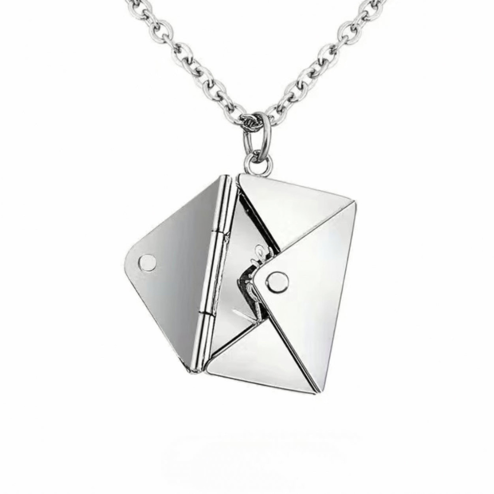 Jova NYC - Love Letter Necklace (Silver)