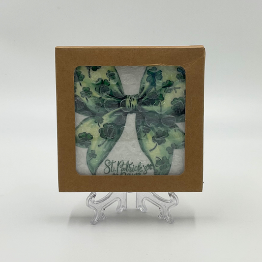 Mama T's - St. Patty's Bow Coasters (Set of 2)