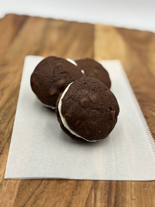 Alex's Double Chocolate Sandwich Cookies