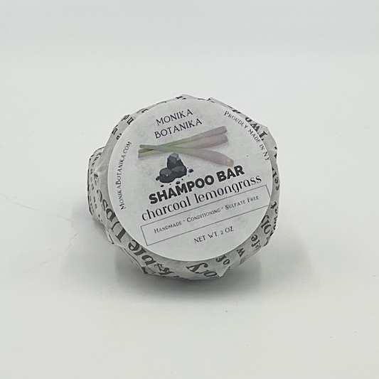 Monika Botanika Conditioning Shampoo Bar - Charcoal Lemongrass