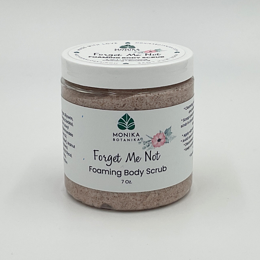 Monika Botanika Foaming Body Scrub - Forget Me Not