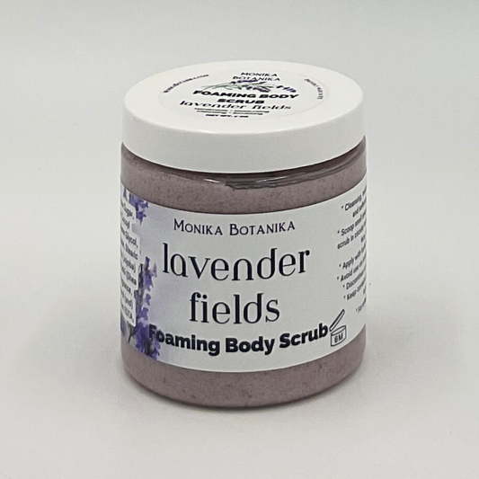 Monika Botanika Foaming Body Scrub - Lavender Fields
