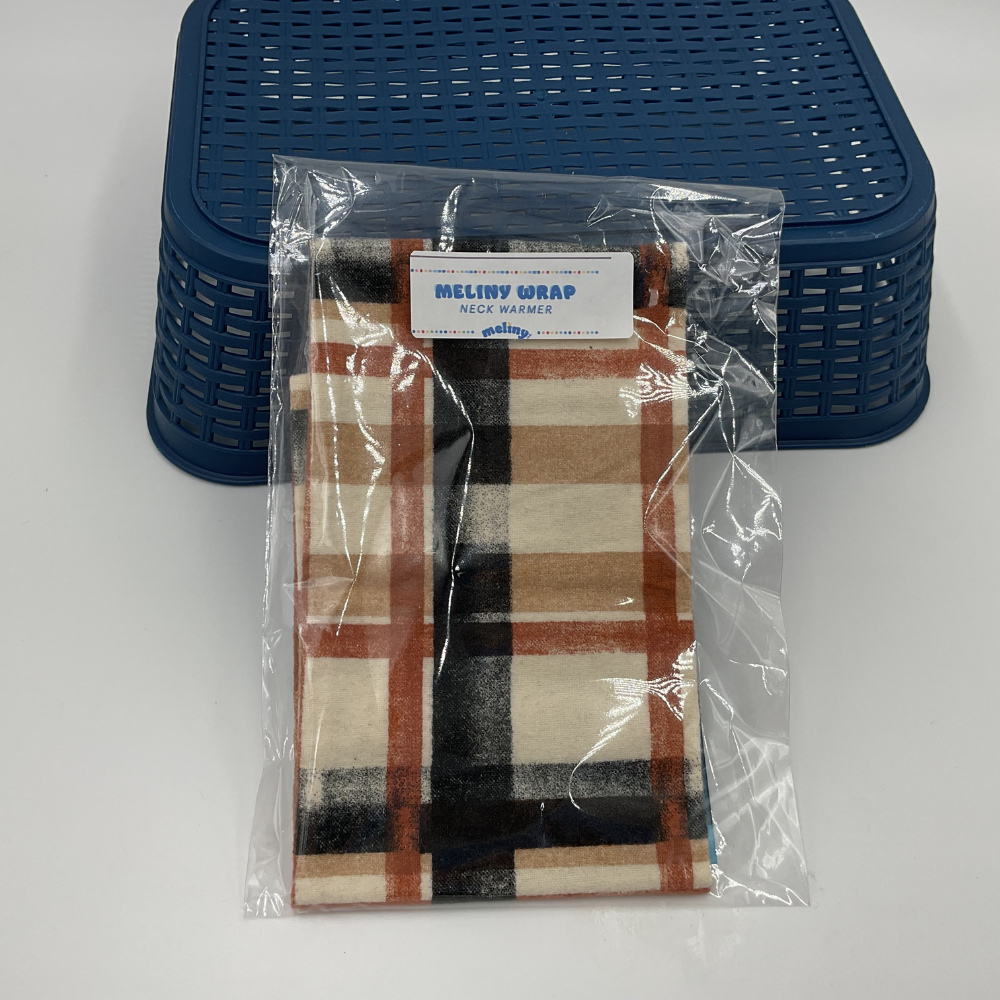 MelinyLLC Meliny Wrap™ - Soft Flannel (BROWN/BLACK PLAID)