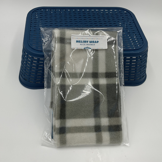MelinyLLC Meliny Wrap™ - Anti-Pill Fleece (GRAY PLAID)