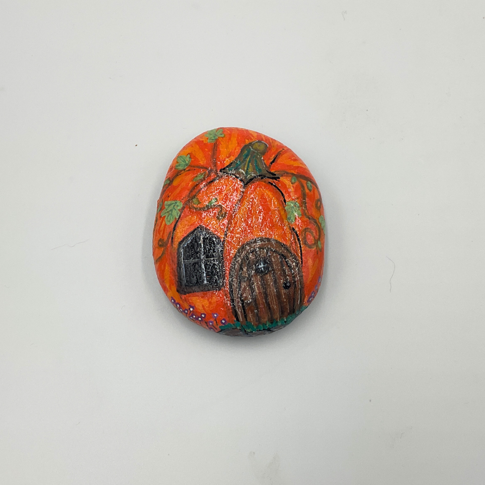 ROCKS BY JO - Pumpkin House