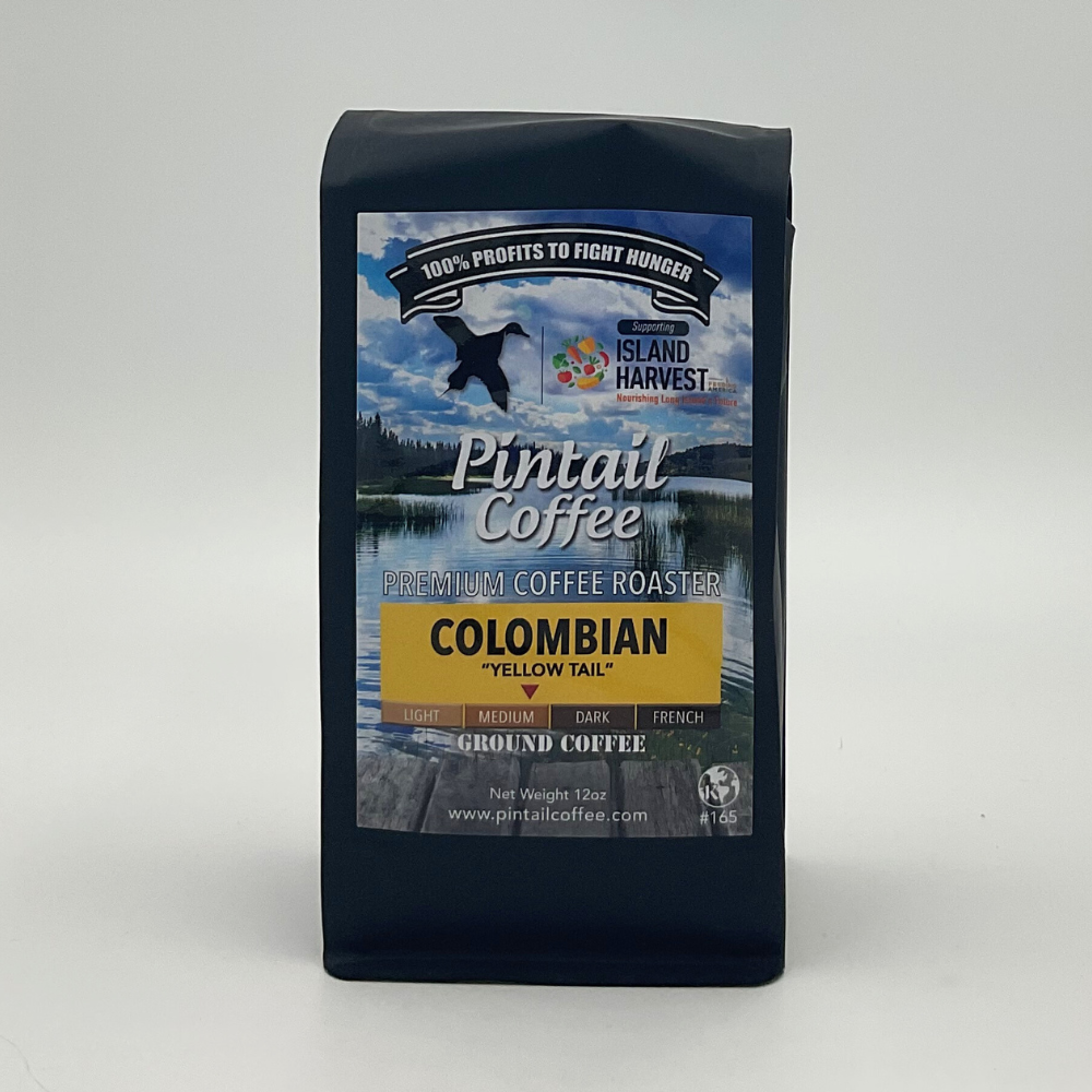 Pintail Coffee - Columbian "Yellow Tail" Ground Coffee