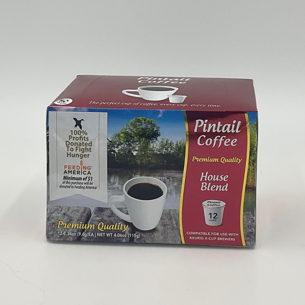 Pintail Coffee House Blend Single Serve K Cups
