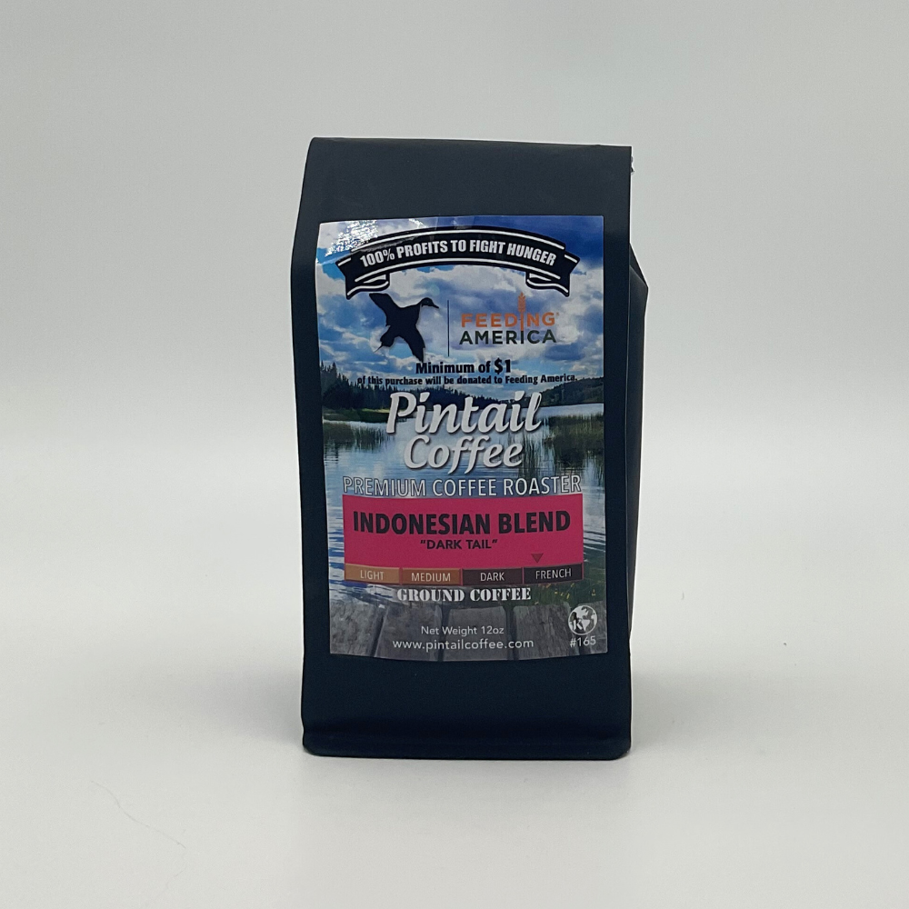 Pintail Coffee - Indonesian Blend "Dark Tail" Ground Coffee