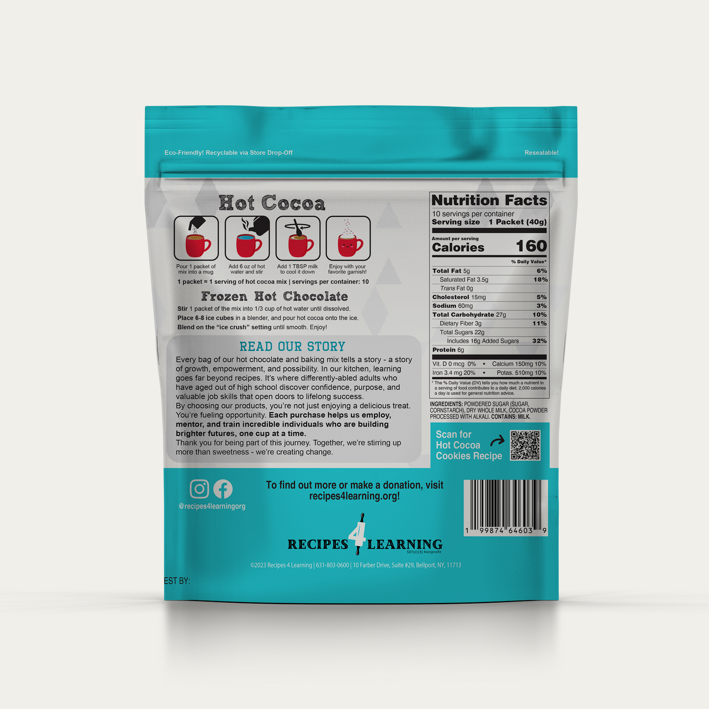 Recipes 4 Learning Hot Cocoa Mix