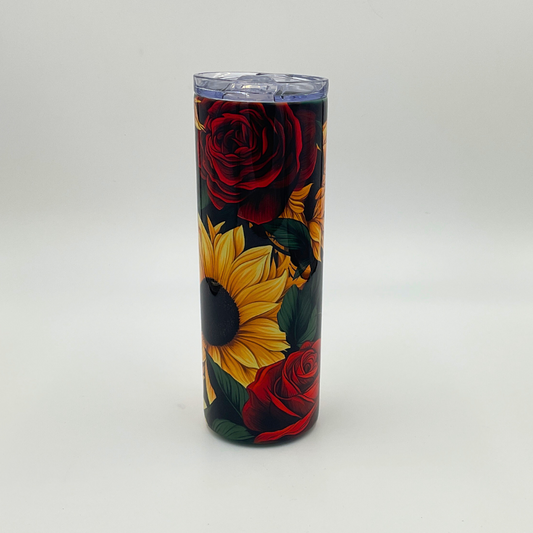 Mama T's - Roses & Sunflower Tumbler