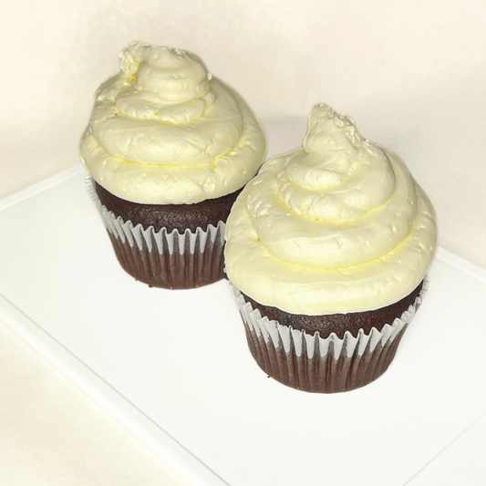 Stefano’s Chocolate Cupcakes - Vanilla Buttercream Frosting