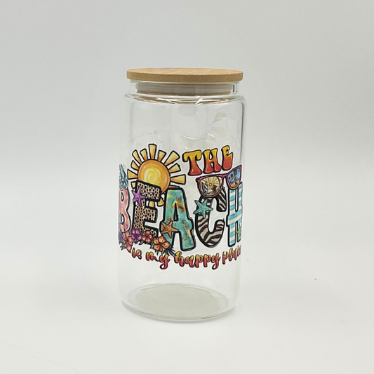 Mama T's - Glass "The Beach" Tumbler