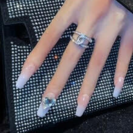Jova NYC - Baguette Knot Ring Silver