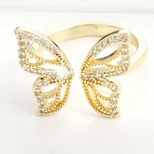 Jova NYC - Butterfly Ring (Gold)