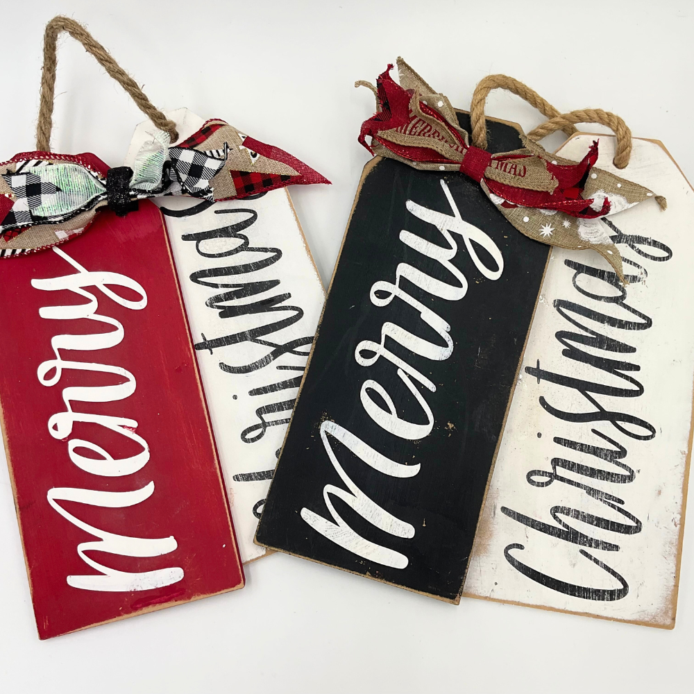Ants & Crafts Christmas Door Tags