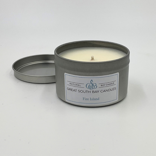 Great South Bay Candle Company Travel Tin - FIRE ISLAND