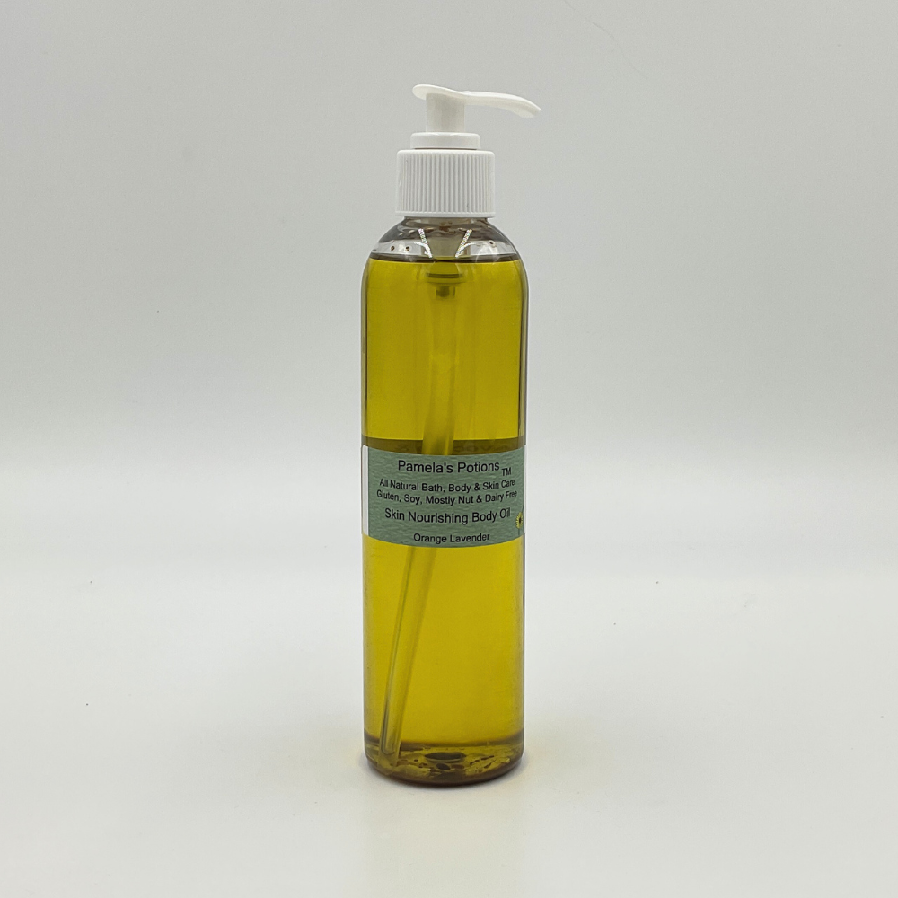 Pamela's Potions - Skin Nourishing Body Oil (Orange Lavender)