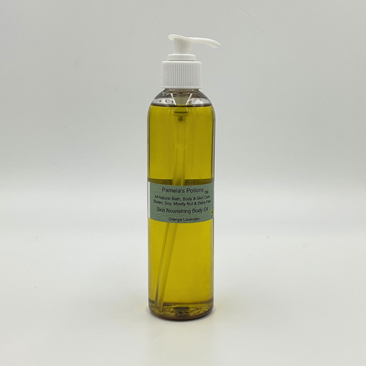 Pamela's Potions - Skin Nourishing Body Oil (Orange Lavender)
